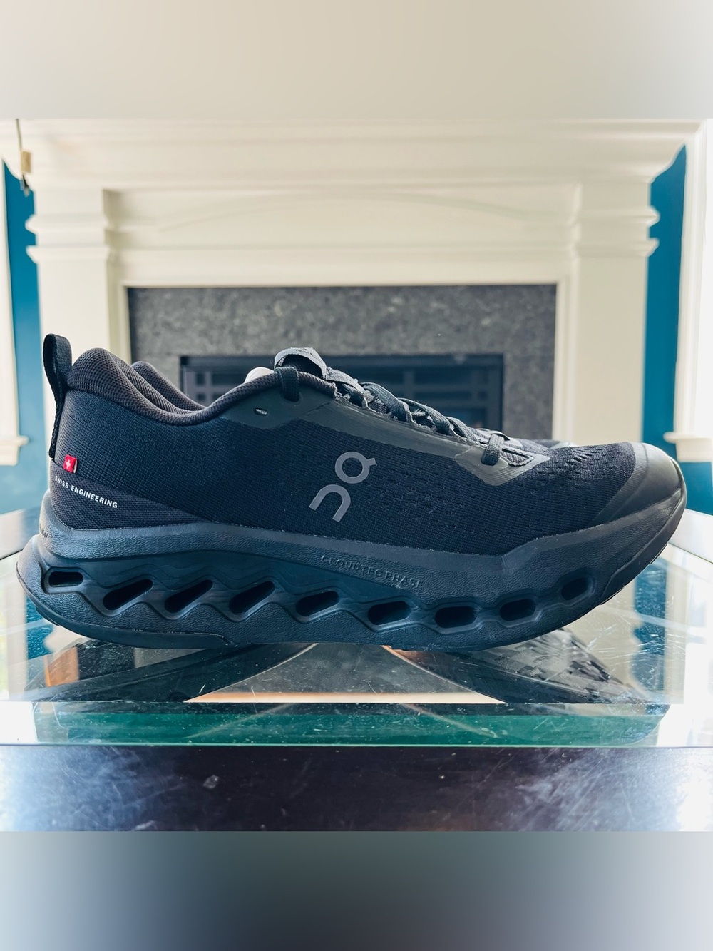 Sz 8 On Running Cloudsurfer Trail 2 Waterproof Black 3WF30101043 Women's